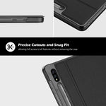 Procase Galaxy Tab S7 11 Case 2020 With S Pen Holdersm T870 T875 Slim Protective Folio Cover For Galaxy Tab S7 2020 Release 11 Inch Sm T870 T875 Black