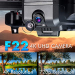 4K Gps Quadcopter Drone With Hd Fpv Camera Live Video For S With Custom Case 2 Batteries