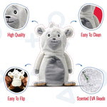 Reversible Toy Plushie Girls Boys Toys Stuffed Animal Mood Plush Bear Double Sided Flip Help You Express Your Emotions Cute Childrens Day Gift 8 Benji The Bear