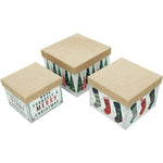 Christmas Decorative Gift Boxes With Lids For Presents