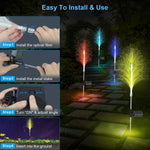 Solar Tree Christmas Lights Waterproof