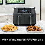 Air Fryer With 2 Independent Frying Baskets