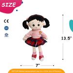 Soft Girl Doll With Cute Tracksuits Stuffed Toy Snuggle Buddy Bedtime Friends Gift For Kids Boys Girls On Christmas Halloween Birthday 13 5