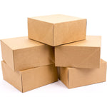 Gift Packing Boxes Pack Of 5 Square Kraft
