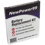 Battery Replacement Kit With Battery Instructions And Tools For Samsung Galaxy Note Pro 12 2