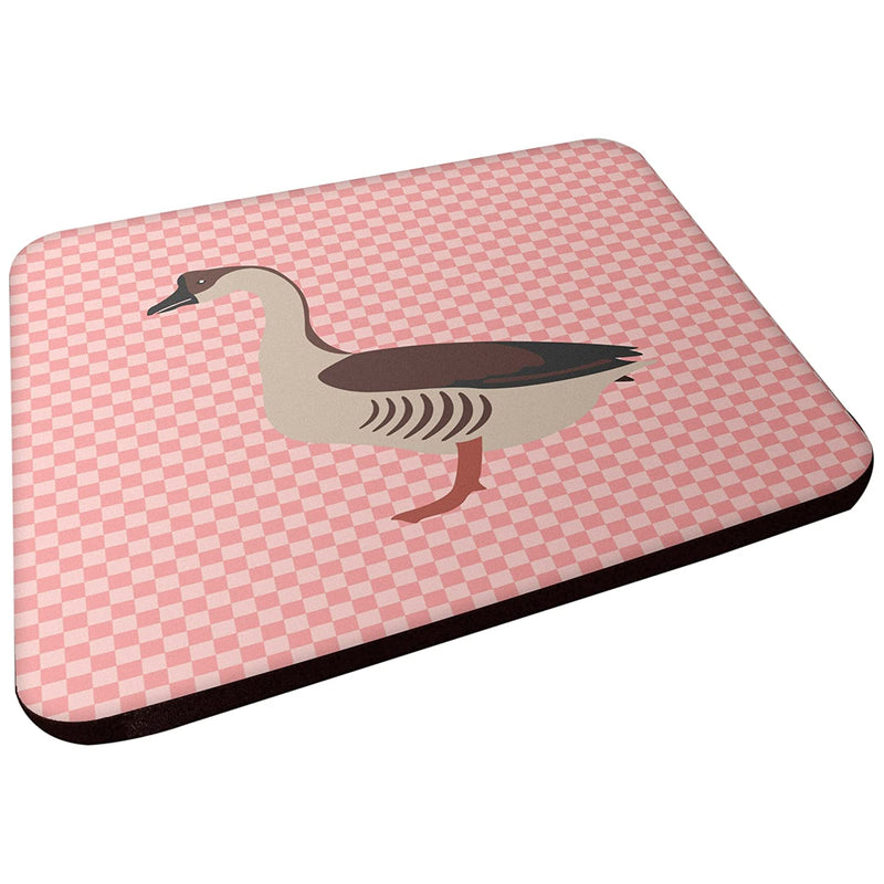 Carolines Treasures Chinese Goose Pink Check Decorative Coasters 3 5 Multicolor