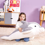Jumbo Plushie Dolphin Stuffed Toy