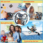 12 In 1 Stem Education Diy Solar Robot Toys Building Science Kits For Kids 10 12 Years Old Boys Birthday For 8 9 10 11 12 Years Old Boys Creative Activity Powered By The Sun