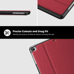 Procase Ipad 9 7 2018 2017 Old Model Ipad Air 2 Ipad Air Case Slim Stand Protective Folio Case Smart Cover For Ipad 9 7 Inch 5Th 6Th Generation Also Fit Ipad Air 2 Ipad Air Red