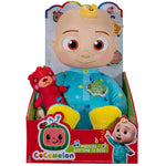 Cocomelon Official Musical Bedtime Jj Doll Soft Plush Body Press Tummy And Jj Sings Clips From Yes Yes Bedtime Song Includes Feature Plush And Small Pillow Plush Teddy Bear Toys For Babies
