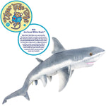 Kiki The Great White Shark 52 Inch Stuffed Toy