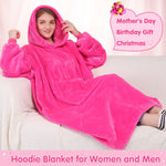 Wearable Blanket Sweatshirt For Women And Men
