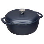 Cast Iron Covered Dutch Oven Enamled