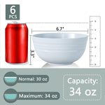 Large Serving Salad Bowls Unbreakable
