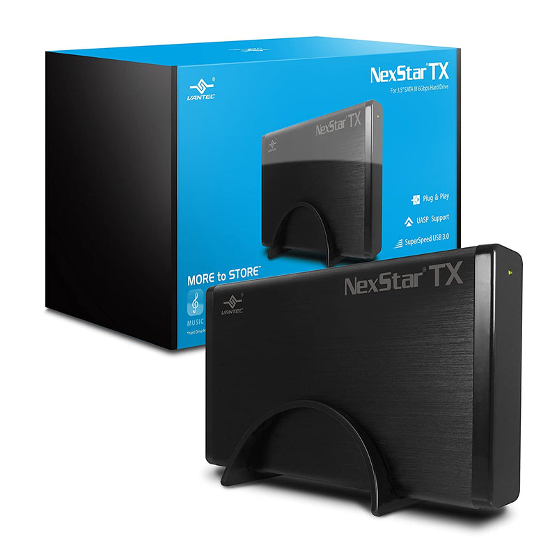 Vantec Nexstar Tx 3 5 Usb 3 0 Hard Drive Enclosure Nst 328S3 Bk