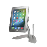 Cta Digital Dual Security Gooseneck Kiosk Stand Anti Theft Cable For Ipad Air Ipad Pro 9 7 Silver Pad Dsgk