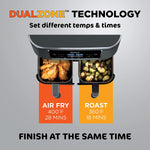 Air Fryer With 2 Independent Frying Baskets