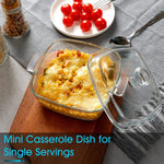 Oven Safe Square Casserole Dish With Handles