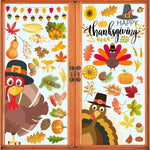 Thanksgiving Window Clings Stickers