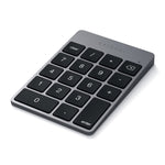 Satechi Slim Aluminum Bluetooth Wireless 18 Key Keypad Keyboard Extension Compatible With 2017 Imac Imac Pro Macbook Pro Macbook Ipad Iphone Dell Lenovo And More Space Gray