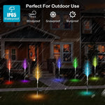 Solar Tree Christmas Lights Waterproof