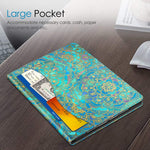 Case For Ipad Air 3Rd Gen 10 5 2019 Ipad Pro 10 5 2017 Sleek Shield Premium Pu Leather Slim Fit Multi Angle Stand Cover With Pocket Pencil Holder Auto Wake Sleep Shades Of Blue