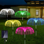 Color Changing Solar Flowers Garden Lights 5 Pack