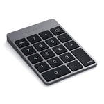 Satechi Slim Aluminum Bluetooth Wireless 18 Key Keypad Keyboard Extension Compatible With 2017 Imac Imac Pro Macbook Pro Macbook Ipad Iphone Dell Lenovo And More Space Gray 1
