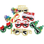 Christmas Decoration Costume Eyeglasses For Christmas Parties