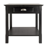 Winsome Wood Timber Occasional Table Black