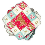 Carolines Treasures Ck5634Fc Kurilian Bobtail Cat Love Foam Set Of 4 Coasters Multicolor