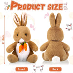Carrot Bunny Rabit Stuffed Toy