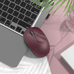 Seenda Wireless Mouse 2 4G Noiseless Mouse With Usb Receiver Portable Computer Mice For Pc Tablet Laptop Red Black