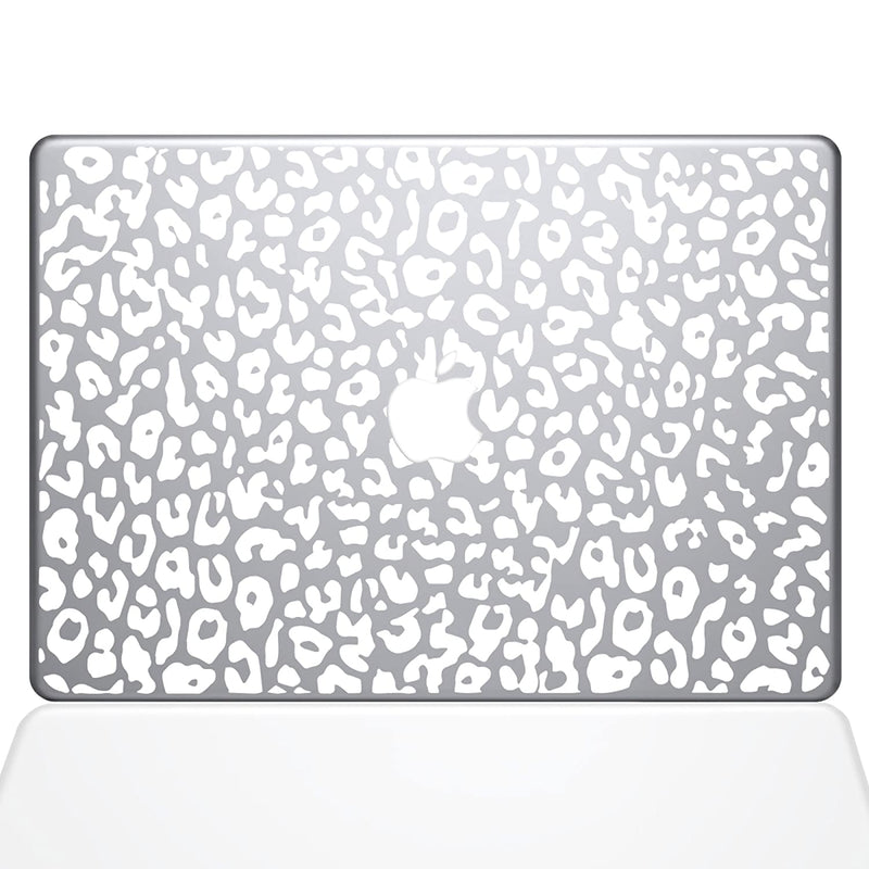 The Decal Guru 2047 Mac 13A W Leopard Spots Decal Vinyl Sticker White 13 Macbook Air