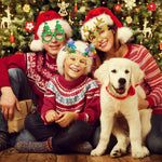 Christmas Decoration Costume Eyeglasses For Christmas Parties