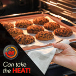 Carbon Steel Baking Tray Set W Heatsafe Silicone Handles