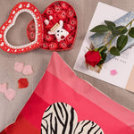 Happy Valentines Day Pillow Cover Heart Love Pillow Case Set Of 4