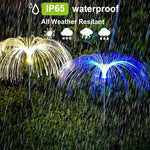 Color Changing Solar Flowers Garden Lights 5 Pack