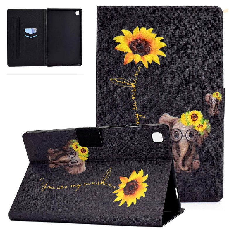 Galaxy Tab A7 10 4 Case 2020 Sm T500 T505 Case Slim Anti Slip Shockproof Folio Stand Card Slotspen Holder Cover For Samsung Galaxy Tab A7 10 4 2020T500 T505 T507 Small Elephant