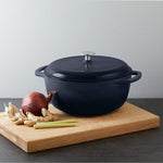 Cast Iron Covered Dutch Oven Enamled