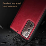 Compatible For Samsung Galaxy Note 20 Case Soft Tpu Leather Case Ultra Thin Anti Fall Fit Premium Material Slim Cover For Samsung Galaxy Note 20 Red