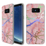 Galaxy S8 Plus Marble Case Beautiful Protective Full Body Cover W Punkshield Screen Protector Non Slip Grip Authentic Marble Look For Your Samsung Galaxy S8 Rose Gold Mirage