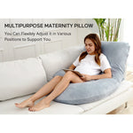 U Shaped 57 Inch Maternity Pillow For Pregnant Women