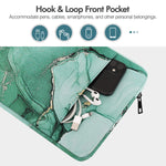 Moko 11 Inch Tablet Sleeve Bag Carrying Case Fits Ipad Pro 11 Ipad 8Th 7Th Gen 10 2 Ipad Air 4 10 9 Ipad Air 3 10 5 Ipad 9 7 Galaxy Tab A 10 1 Tab S6 Lite S7 Fit Smart Keyboard Forest Green