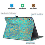 Case For Ipad Air 3Rd Gen 10 5 2019 Ipad Pro 10 5 2017 Sleek Shield Premium Pu Leather Slim Fit Multi Angle Stand Cover With Pocket Pencil Holder Auto Wake Sleep Shades Of Blue