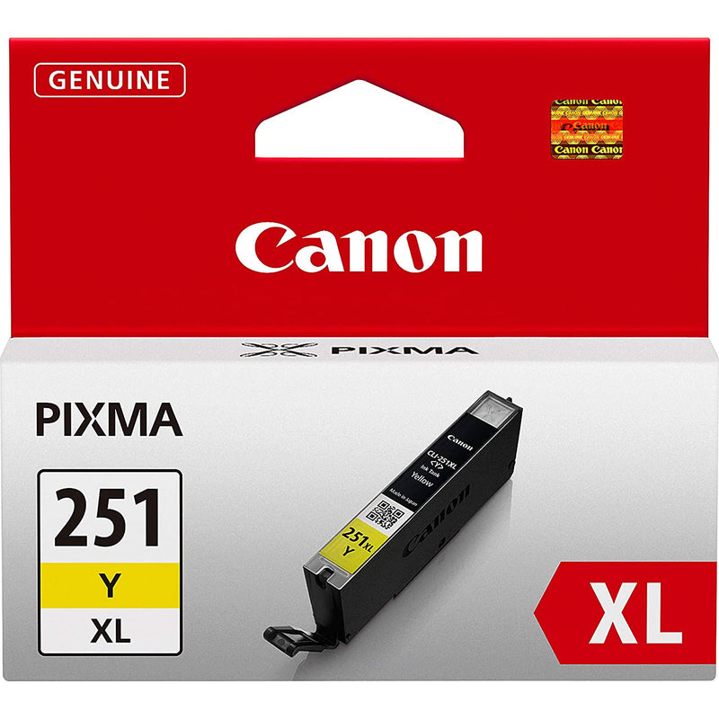 Canon Cli 251Xl Yellow Ink Tank Compatible To Mg6320 Ip7220 Mg5420 Mx922 Mg5520 Mg6420 Mg7120 Ix6820 Ip8720 Mg7520 Mg6620 Mg5620
