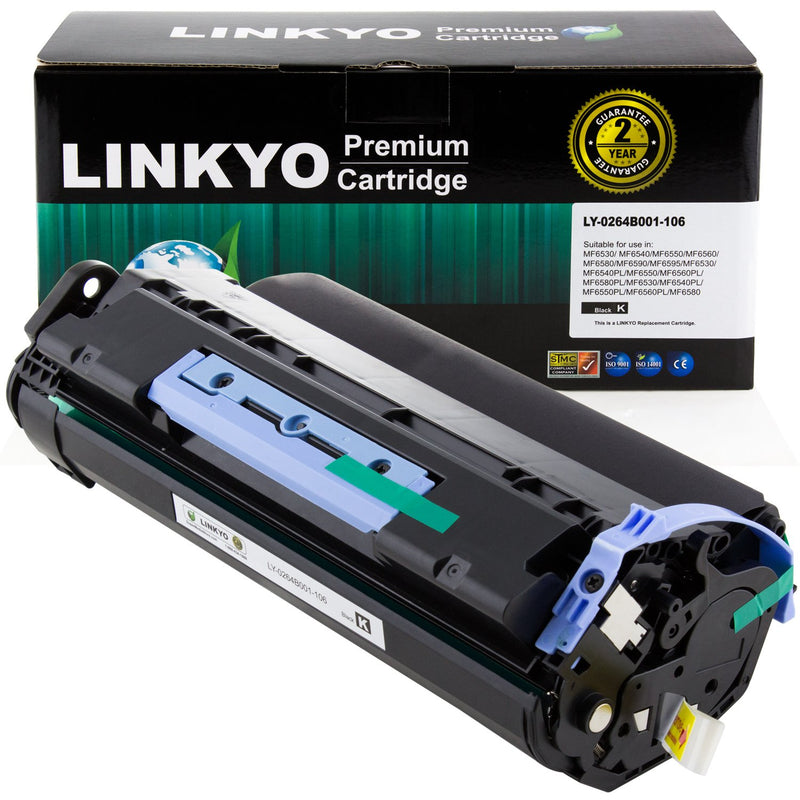 Linkyo Compatible Toner Cartridge Replacement For Canon 106 0264B001Aa Black