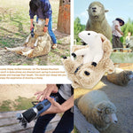 Cute Zipper Plushie Shaved Sheep Stuffed Toy