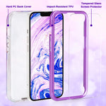 J D Slim Case Compatible For Iphone 13 Case Dual Layer Hybrid Shockproof Fashion Marble Design Case With 2 Tempered Glass Screen Protectors Not Compatible For Iphone 13 Pro 13 Pro Max 13 Mini