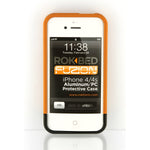 Fuzion Iphone 4 4S Aluminum Protective Case Made In Usa Orange